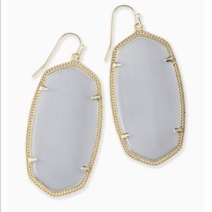 Kendra Scott Slate Cats Eye Danielle Earrings!